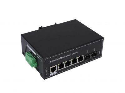 鋼合金工業(yè)級(jí)M系列管理型千兆2光4電SFP 鋼合金工業(yè)級(jí)M系列管理型千兆2光4電SFP